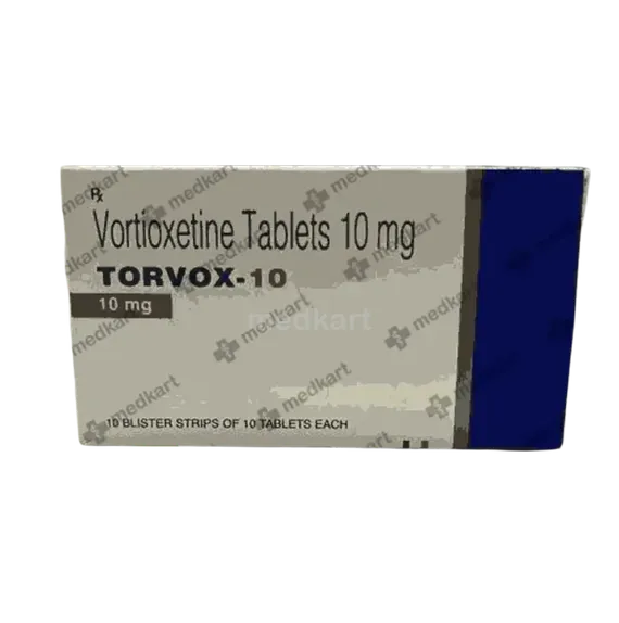 torvox 10mg tablet 10's